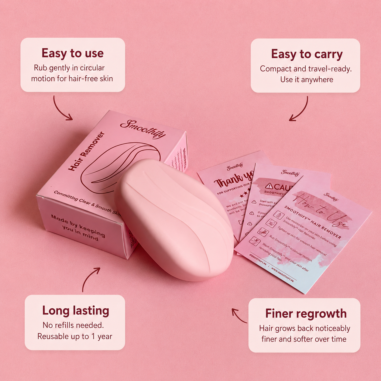 Smoothify™ Painless Hair Remover